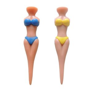 Bikinitjejer plastpeggar 6-pack - Olika färger