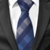 Smal slips blå bredrandig diagonalt 
