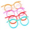 Sugrörsglasögon olika färger 3-pack