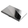 Slimmad korthållare i rostfritt stål "Diagonal" - Silver
