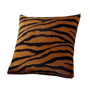 Kuddfodral lurvigt tigermönstrad