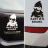 Dekal till bil - Baby on Board