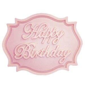 Silikonform för bakning / choklad / is etc - Happy Birthday