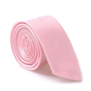 Smal / slimmad enfärgad slips - Olika färger