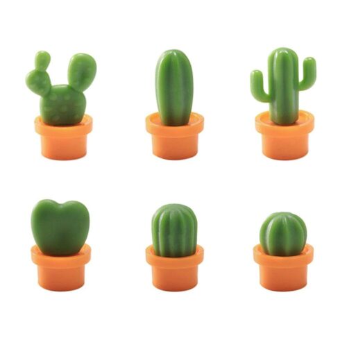 Kylskåpsmagnet - Kaktusar 6-pack