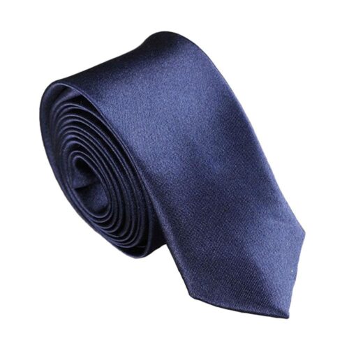 Smal / slimmad modern slips - mörkblå