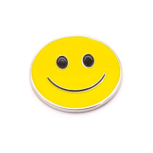 Smiley markeringsknapp med clip
