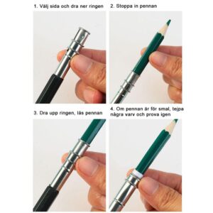 Förlängare / hållare för blyertspennor 2-sidig 13 cm