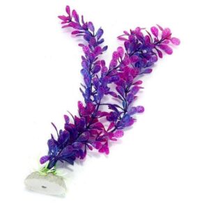 2-pack Akvarieväxt konstgjord avlång 30 cm - Flera färger