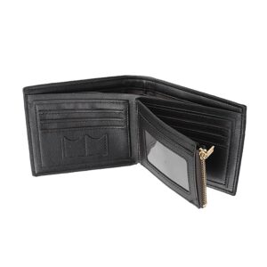 Smidig rymlig plånbok med myntfack - Svart