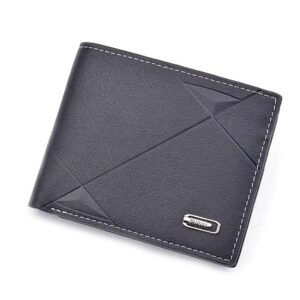 Rymlig plånbok i tuff design m mjukt konstläder