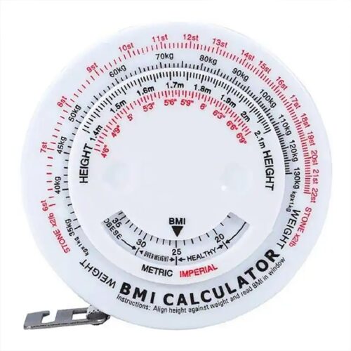 BMI-kalkylator / Kroppsmåttband fitness viktminskning