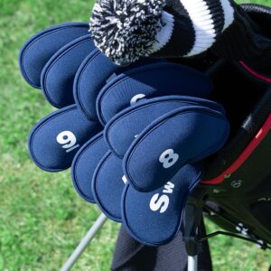 Headcovers till järnklubbor - Set 10 st