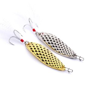 2-pack Skeddrag "Dragon Scale" silver / guld - Olika storlekar