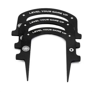 Putting gates / Puttgrindar (Tre storlekar) 3-pack - Med fötter