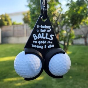Golfbollshållare - It takes a lot of balls