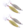 4-pack Skeddrag "Dragon Scale" silver / guld - Olika storlekar
