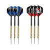 Dartpilar 6-pack 14g Svart / Guld
