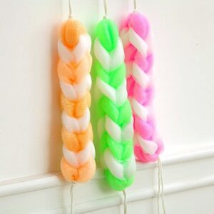 Ryggskrubbare tvättsvamp peeling avlång