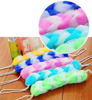 Ryggskrubbare tvättsvamp peeling avlång